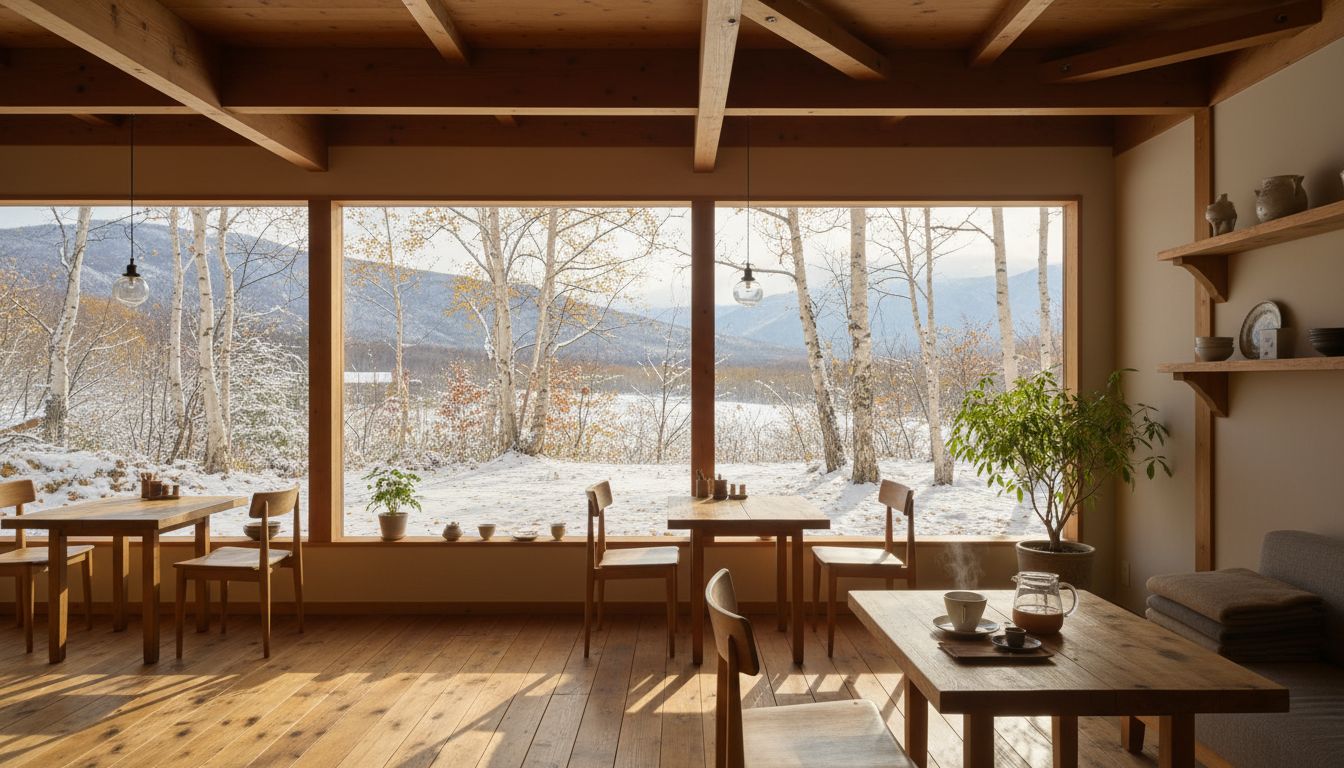 森のほとりの風景